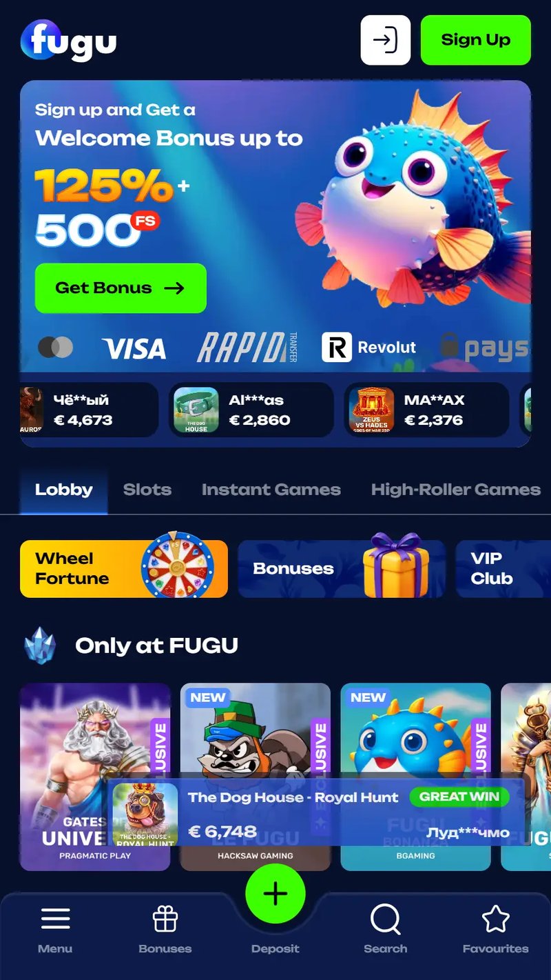 Germany - fugu casino